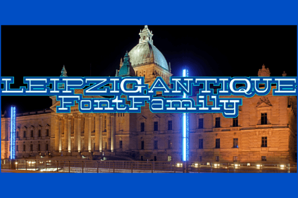 Leipzig Antique Family Font - Featured Image