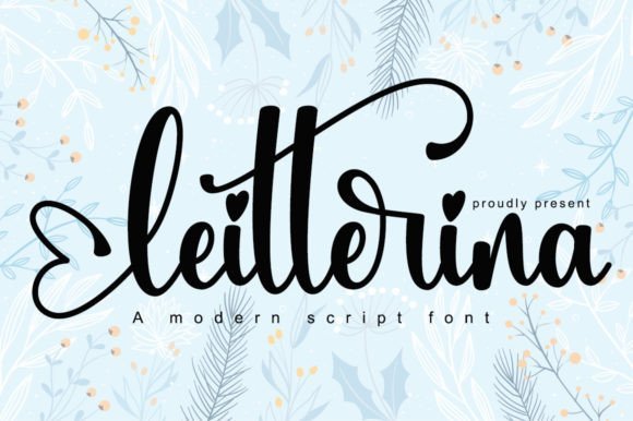 Leitterina Font - Featured Image