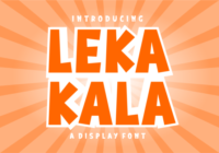 Leka Kala Font - Featured Image