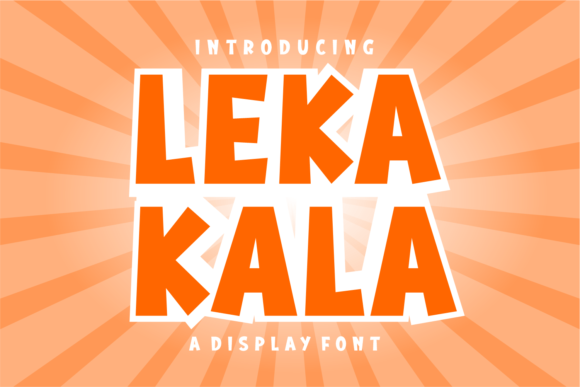 Leka Kala Font - Featured Image