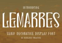 Lemarres Font - Featured Image