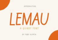 Lemau Font - Featured Image