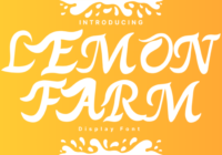 Lemon Farm Font - Featured Image