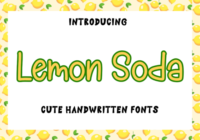 Lemon Soda Font - Featured Image