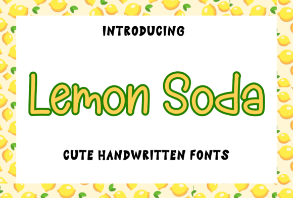 Lemon Soda Font - Featured Image
