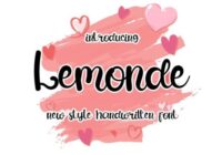 Lemonde Font - Featured Image