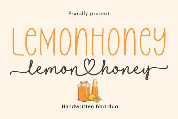 Lemonhoney Duo Font - Featured Image