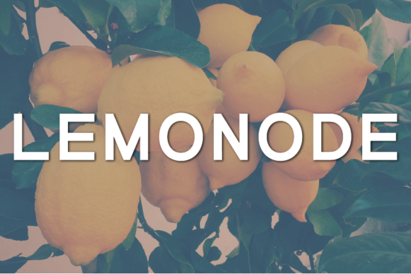 Lemonode Font - Featured Image
