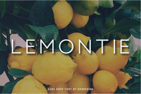 Lemontie Font - Featured Image