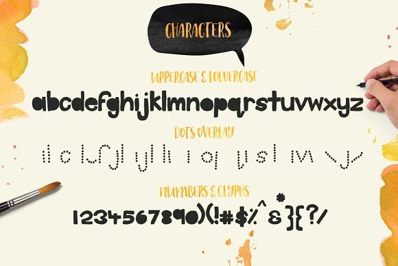 Lemony Zest Font - Featured Image