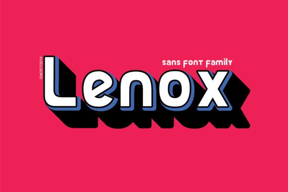 Lenox Font - Featured Image
