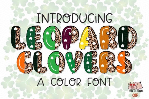 Leopard Clovers Font - Featured Image