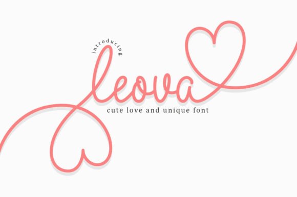 Leova Font - Featured Image