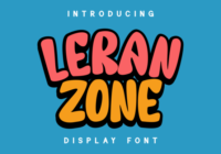 Leran Zone Font - Featured Image