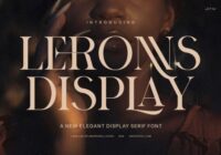 Leronns Font - Featured Image