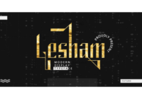 Lesham Font - Featured Image