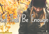 Let That Be Enough Font - Featured Image
