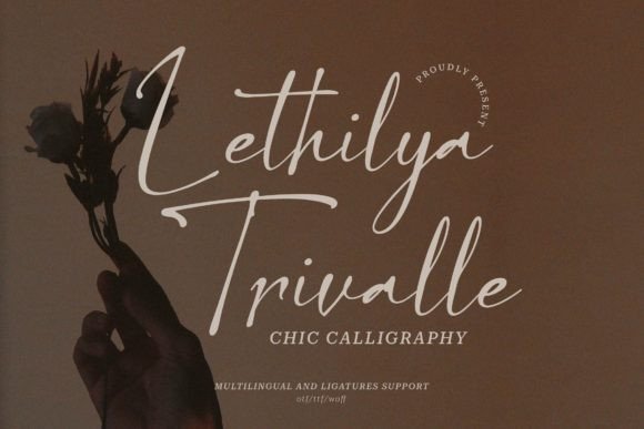Lethilya Trivalle Font - Featured Image