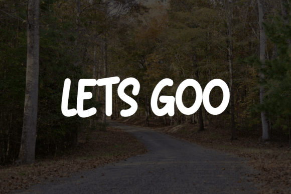 Lets Goo Font - Featured Image