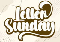 Letter Sunday Font - Featured Image