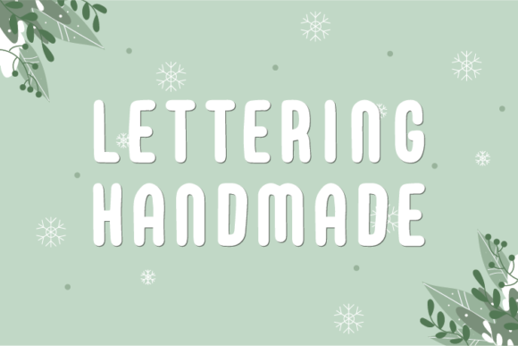 Lettering Handmade Font - Featured Image