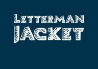 Letterman Jacket Font - Featured Image
