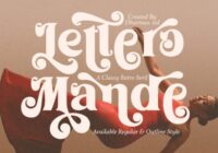 Lettero Mande Font - Featured Image