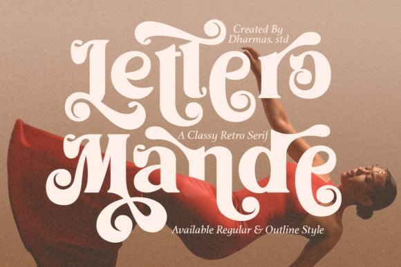 Lettero Mande Font - Featured Image