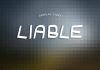 Liable Font - Featured Image