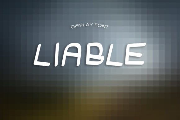 Liable Font - Featured Image