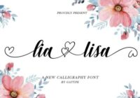 Lialisa Font - Featured Image