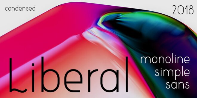 Liberal Condensed Font - Featured Image