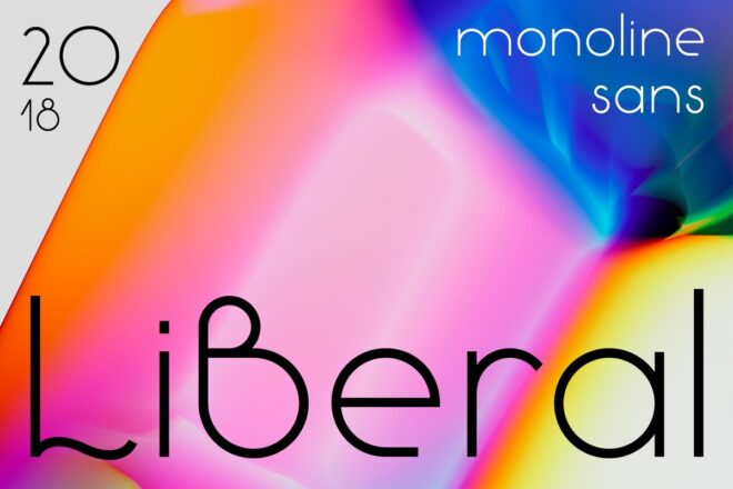 Liberal Regular Font - Featured Image