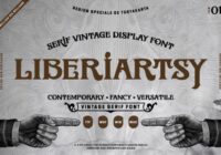 Liberiartsy Font - Featured Image