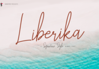 Liberika Font - Featured Image