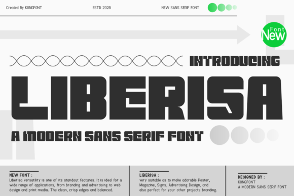 Liberisa Font - Featured Image