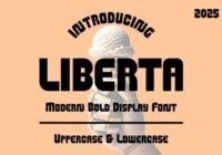 Liberta Font - Featured Image