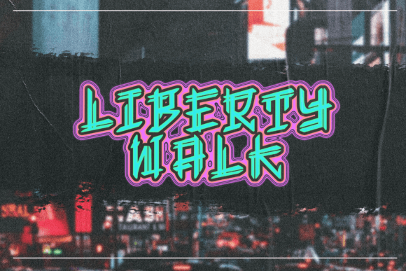 Liberty Walk Font - Featured Image