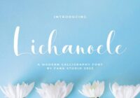 Lichanoele Font - Featured Image