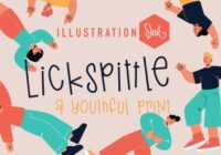 Lickspittle Font - Featured Image
