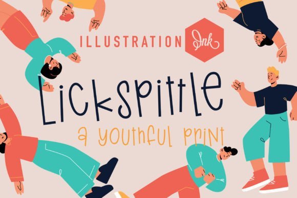 Lickspittle Font - Featured Image