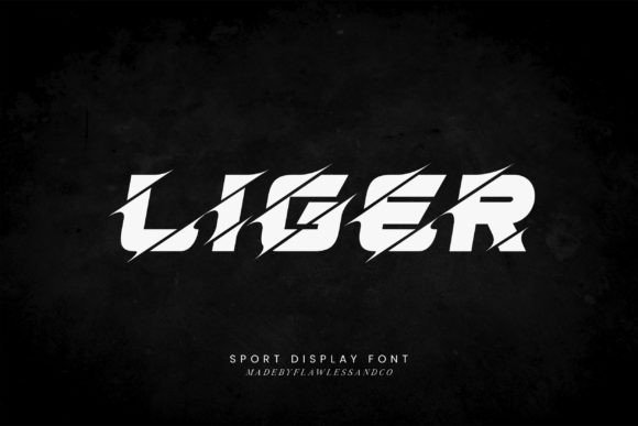 Liger Font - Featured Image