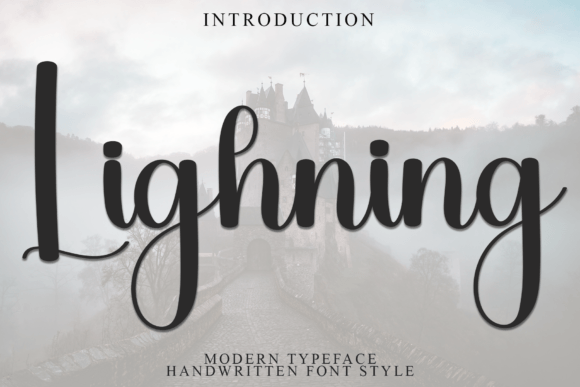 Lighning Font - Featured Image