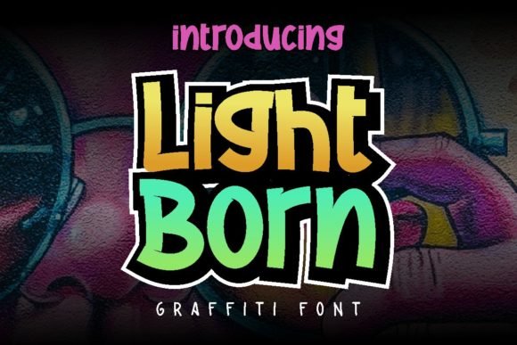 Light Born Font - Featured Image