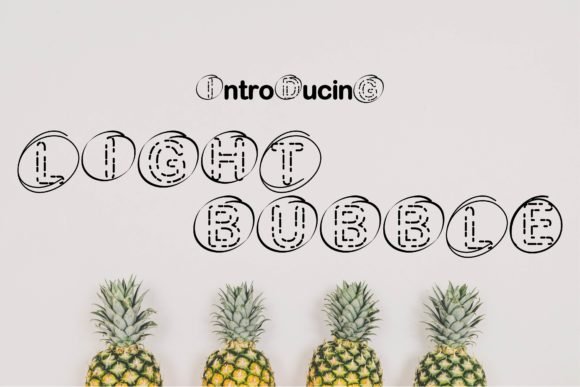 Light Bubble Font - Featured Image