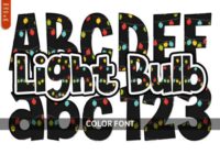 Light Bulb Font - Featured Image