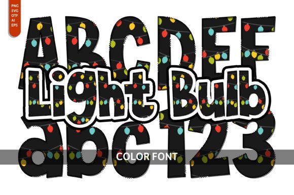 Light Bulb Font - Featured Image