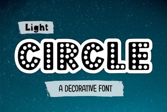 Light Circle Font - Featured Image