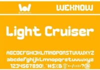 Light Cruiser Font - Featured Image