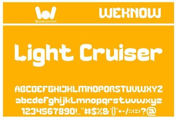 Light Cruiser Font - Featured Image